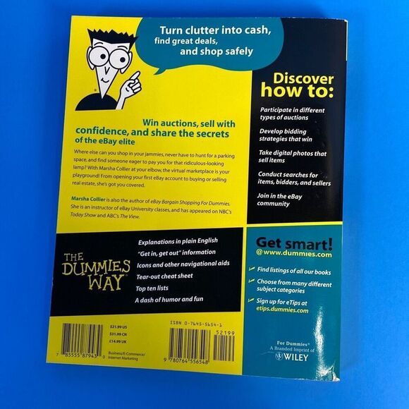 Ebay For Dummies by Marsha Collier 4th Edition Soft Bound Book - Picture 2 of 6
